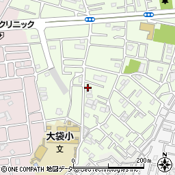 埼玉県越谷市恩間65周辺の地図