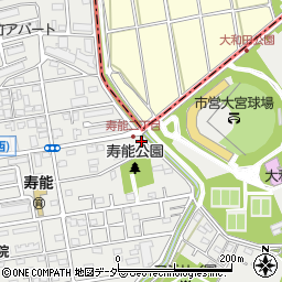 埼玉県さいたま市大宮区寿能町2丁目167-4周辺の地図