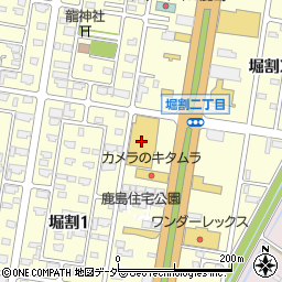 ＴＳＵＴＡＹＡ鹿嶋南店周辺の地図