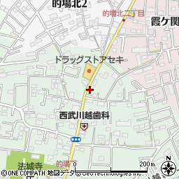 埼玉県川越市的場2307-1周辺の地図