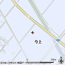 千葉県野田市今上周辺の地図