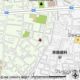 埼玉県越谷市恩間80周辺の地図