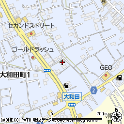 フォブール南大和田周辺の地図