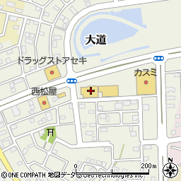 埼玉県越谷市大道596周辺の地図