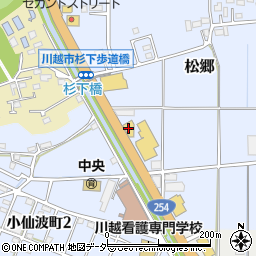 関東マツダ川越店周辺の地図
