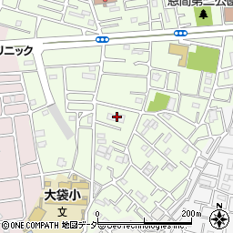 埼玉県越谷市恩間94-4周辺の地図