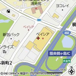 レッツ鶴ヶ島店周辺の地図