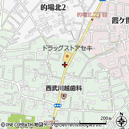 埼玉県川越市的場2313周辺の地図