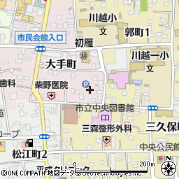 埼玉県川越市大手町11周辺の地図