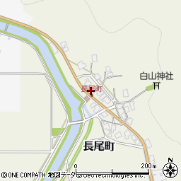 福井県越前市長尾町周辺の地図