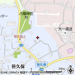埼玉県さいたま市岩槻区笹久保790周辺の地図