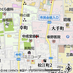 埼玉県川越市大手町13周辺の地図