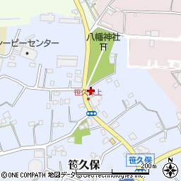 埼玉県さいたま市岩槻区笹久保812-3周辺の地図