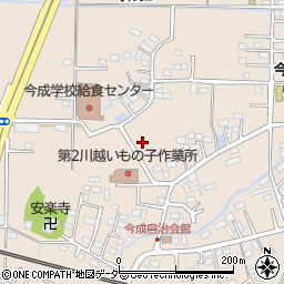 埼玉県川越市今成周辺の地図