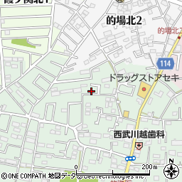 埼玉県川越市的場2403周辺の地図