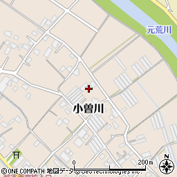 埼玉県越谷市小曽川418周辺の地図