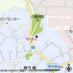 埼玉県さいたま市岩槻区笹久保815周辺の地図