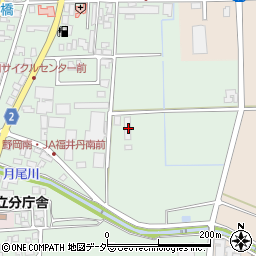 福井県越前市野岡町16周辺の地図