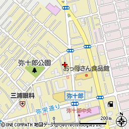 埼玉県越谷市弥十郎659周辺の地図