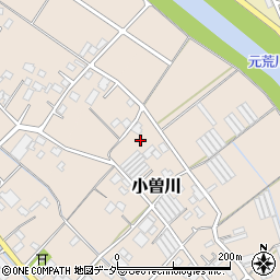 埼玉県越谷市小曽川412周辺の地図