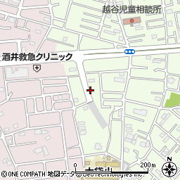 埼玉県越谷市恩間450-12周辺の地図