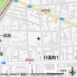 〒331-0823 埼玉県さいたま市北区日進町の地図