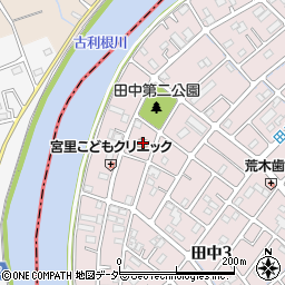 松伏会館周辺の地図