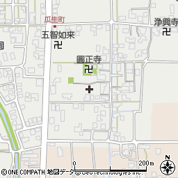 福井県越前市瓜生町50周辺の地図