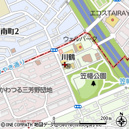 クオール薬局川鶴店周辺の地図