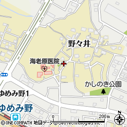 茨城県取手市野々井639周辺の地図