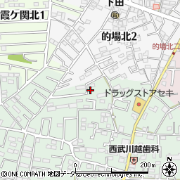 埼玉県川越市的場2394-1周辺の地図