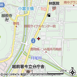 福井県越前市野岡町19-1周辺の地図