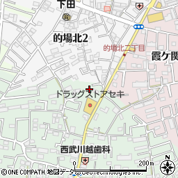 埼玉県川越市的場2319周辺の地図