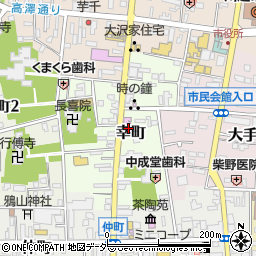 三鈴洋品店周辺の地図