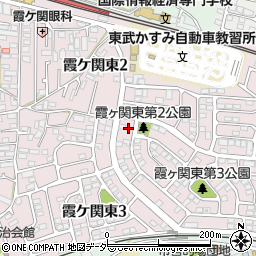 埼玉県川越市霞ケ関東周辺の地図