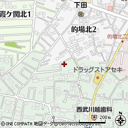 埼玉県川越市的場2394-28周辺の地図