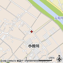 埼玉県越谷市小曽川410周辺の地図