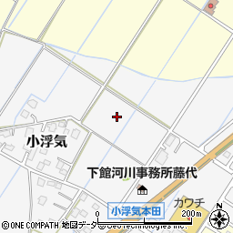 茨城県取手市小浮気周辺の地図