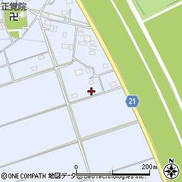 埼玉県吉川市下内川766周辺の地図