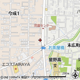 釜寅　川越店周辺の地図