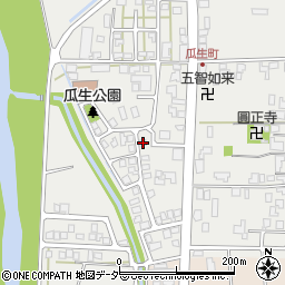 福井県越前市瓜生町51周辺の地図