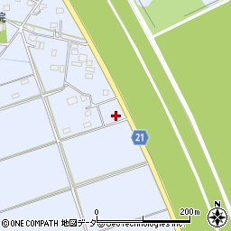 埼玉県吉川市下内川732周辺の地図