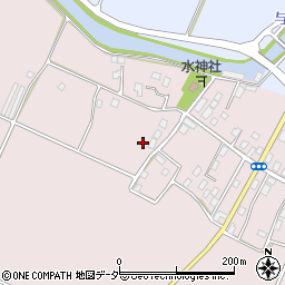 千葉県香取市中洲周辺の地図