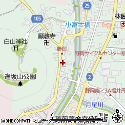 福井県越前市野岡町5周辺の地図