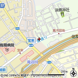 埼玉県さいたま市西区高木133-3周辺の地図