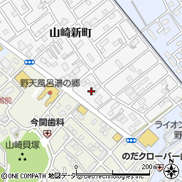 千葉県野田市山崎新町20周辺の地図