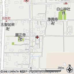 福井県越前市瓜生町37周辺の地図