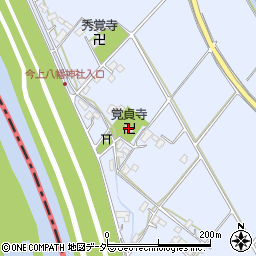 覚貞寺周辺の地図