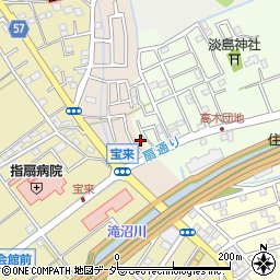 埼玉県さいたま市西区高木133-4周辺の地図