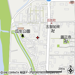 福井県越前市瓜生町33周辺の地図